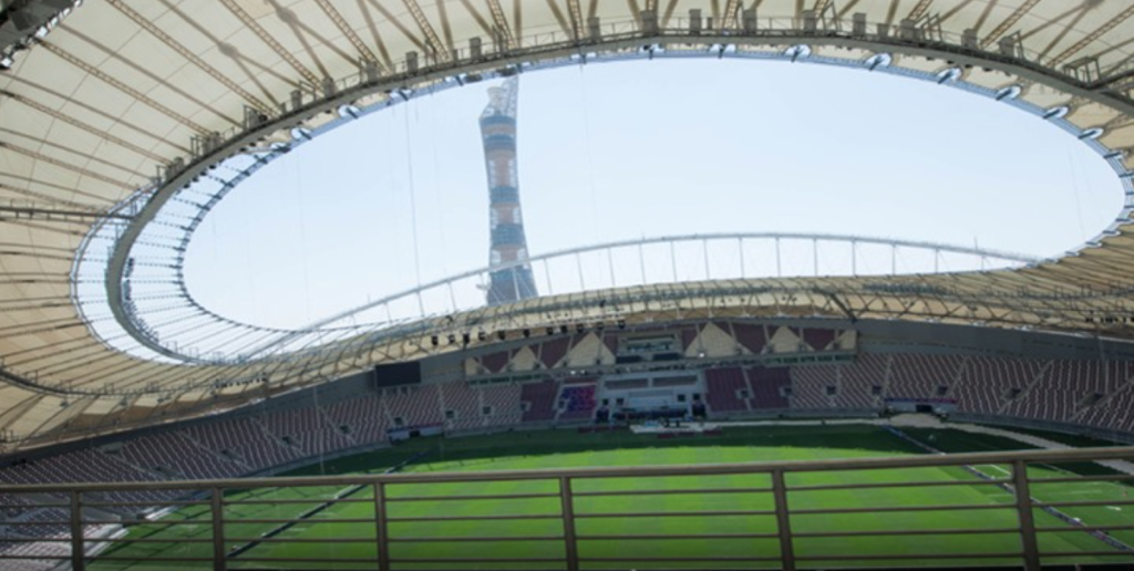 Completion of First World Cup Stadium