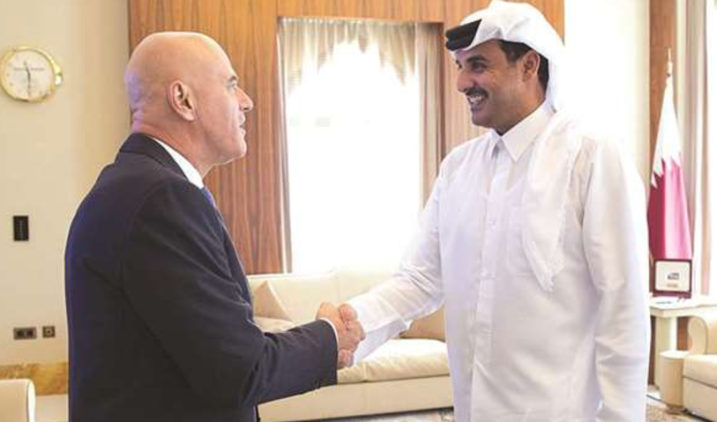 Emir meets chief of Italian power firm