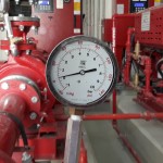 Dess School pressure gauge filled with glycerin